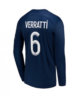 Paris Saint-Germain Marco Verratti #6 Heimtrikot 2022-23 Langarm